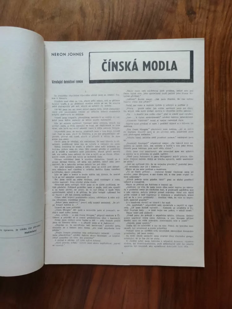 NERON JOHNES - Čínská modla
