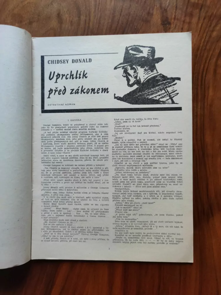 DONALD BARR CHIDSEY - Uprchlík před zákonem