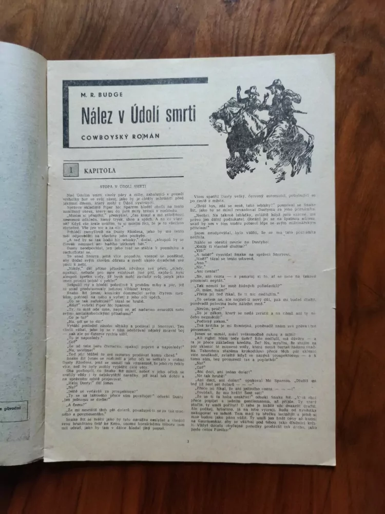 M. R. BUDGE - Nález v Údolí smrti