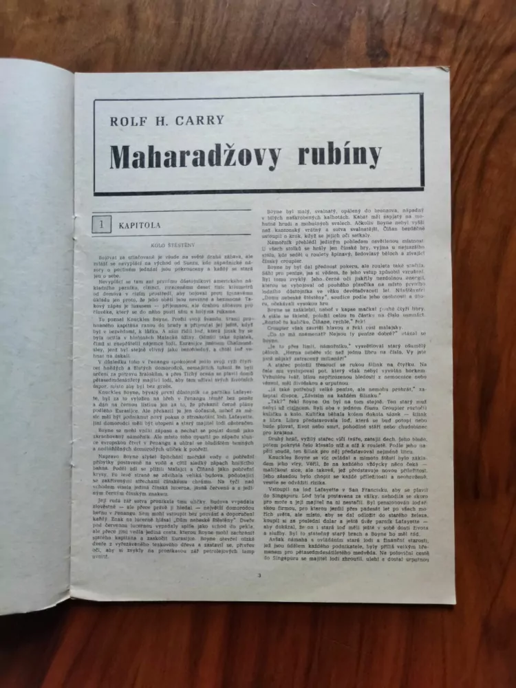 ROLF H. CARRY - Maharadžovy rubíny
