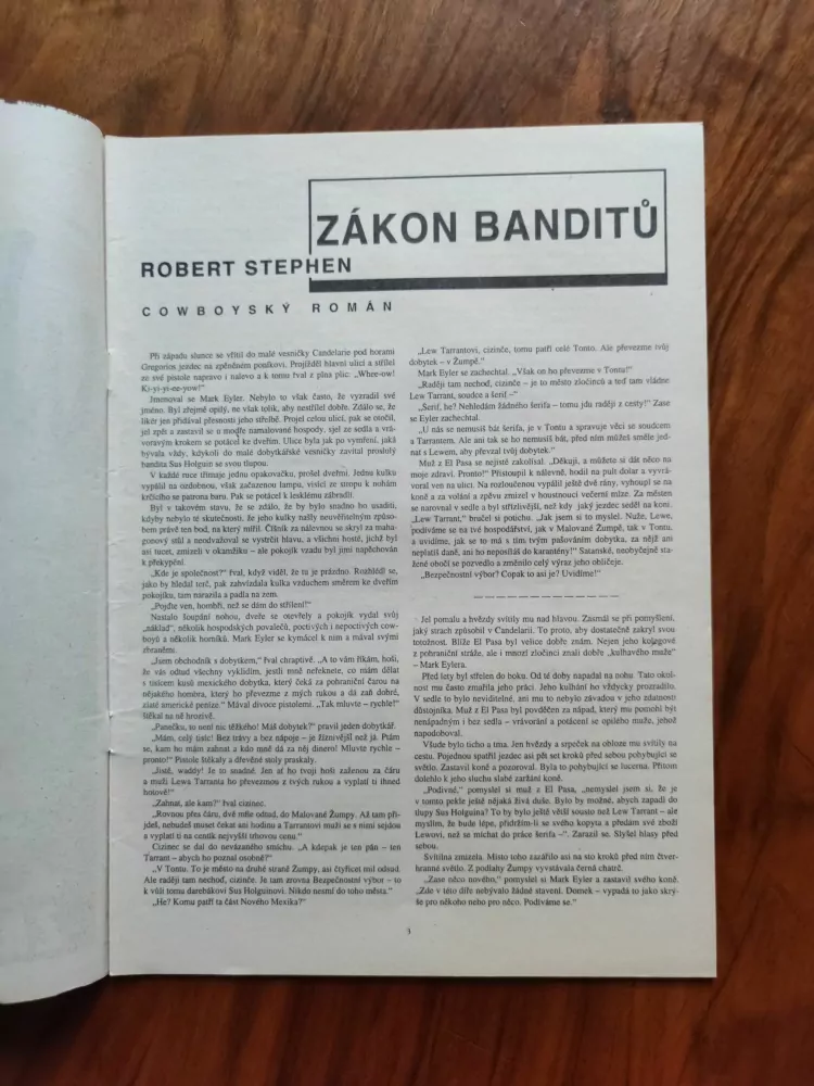 ROBERT STEPHEN - Zákon banditů
