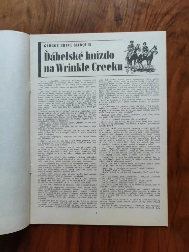 GEORGE BRUCE MARQUIS - Ďábelské hnízdo na Wrinkle Creeku