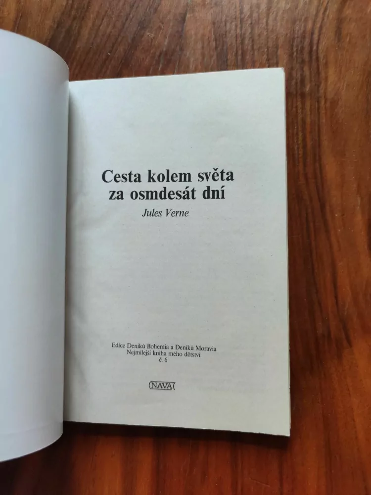 JULES VERNE - Cesta kolem světa za 80 dní