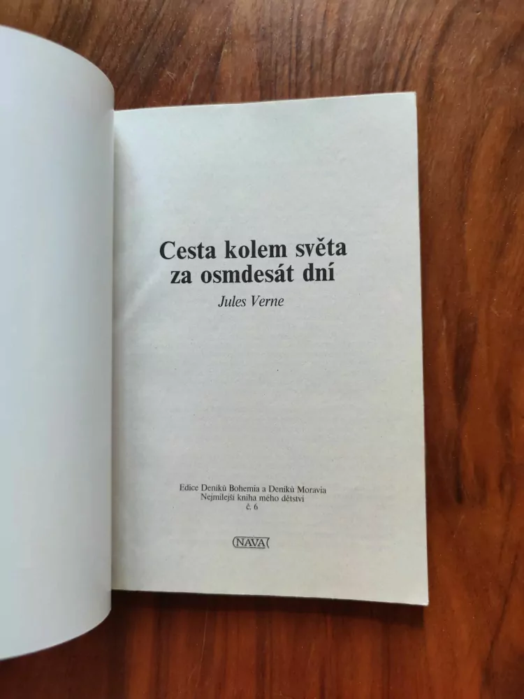 JULES VERNE - Cesta kolem světa za 80 dní