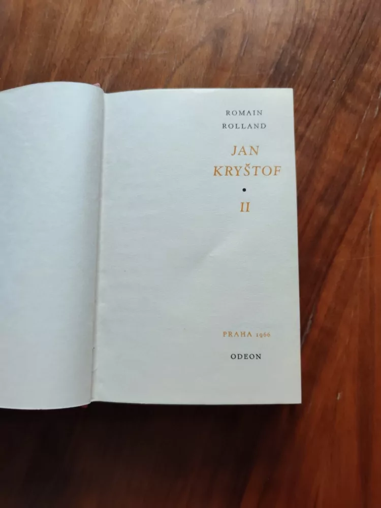 ROMAIN ROLLAND - Jan Kryštof II.