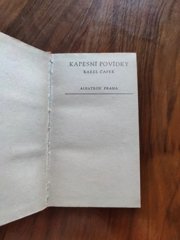 KAREL ČAPEK - Kapesní povídky