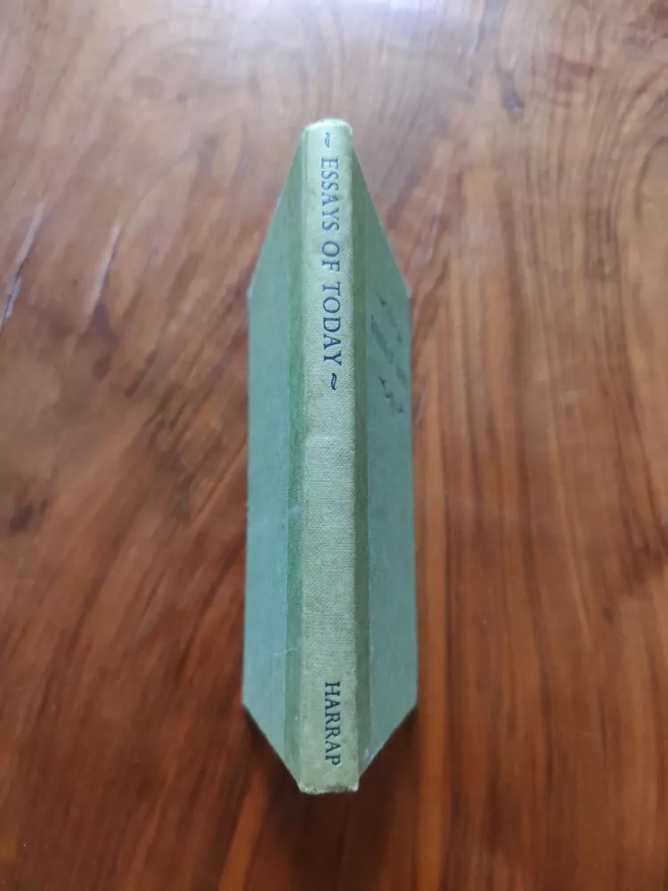 F. H. PRITCHARD, W. H. MASON - Essays of Today