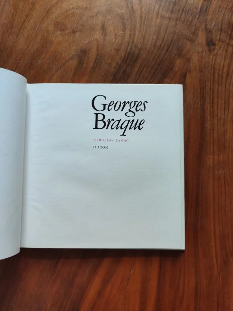 MIROSLAV LAMAČ - Georges Braque