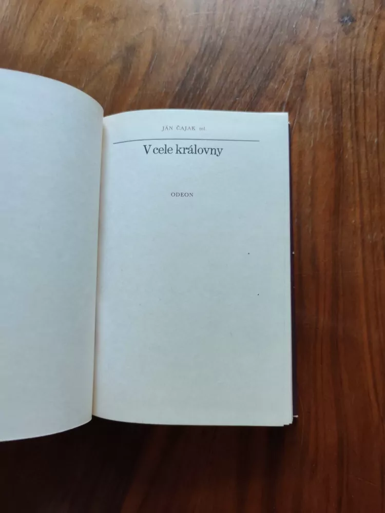 JÁN ČAJAK - V cele královny