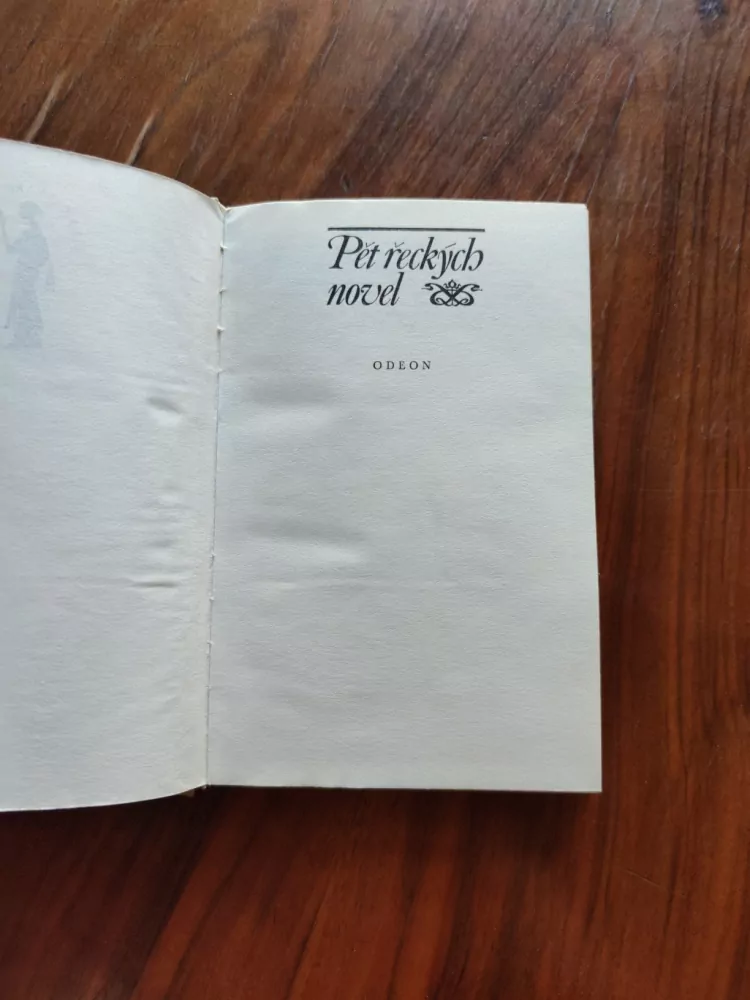 VASILIS VASILIKOS a jiní - Pět řeckých novel