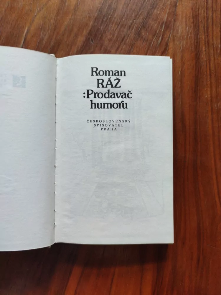 ROMAN RÁŽ - Prodavač humoru