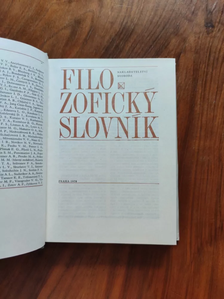 M. M. ROZENTAĹ - Filozofický slovník