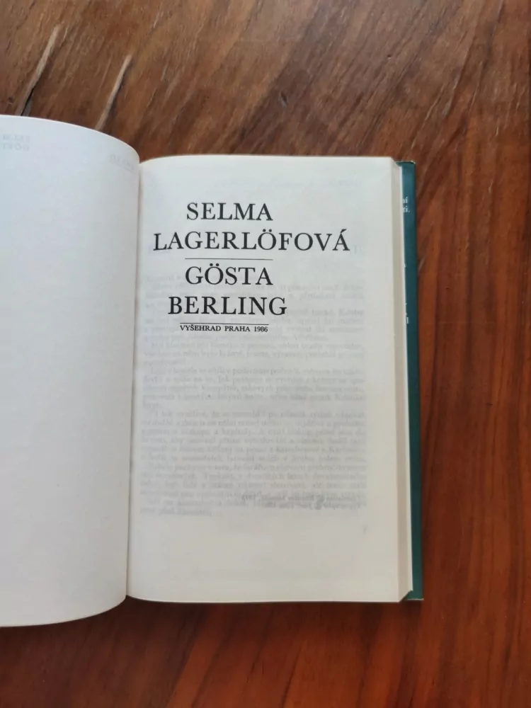 SELMA LAGERLÖF - Gösta Berling