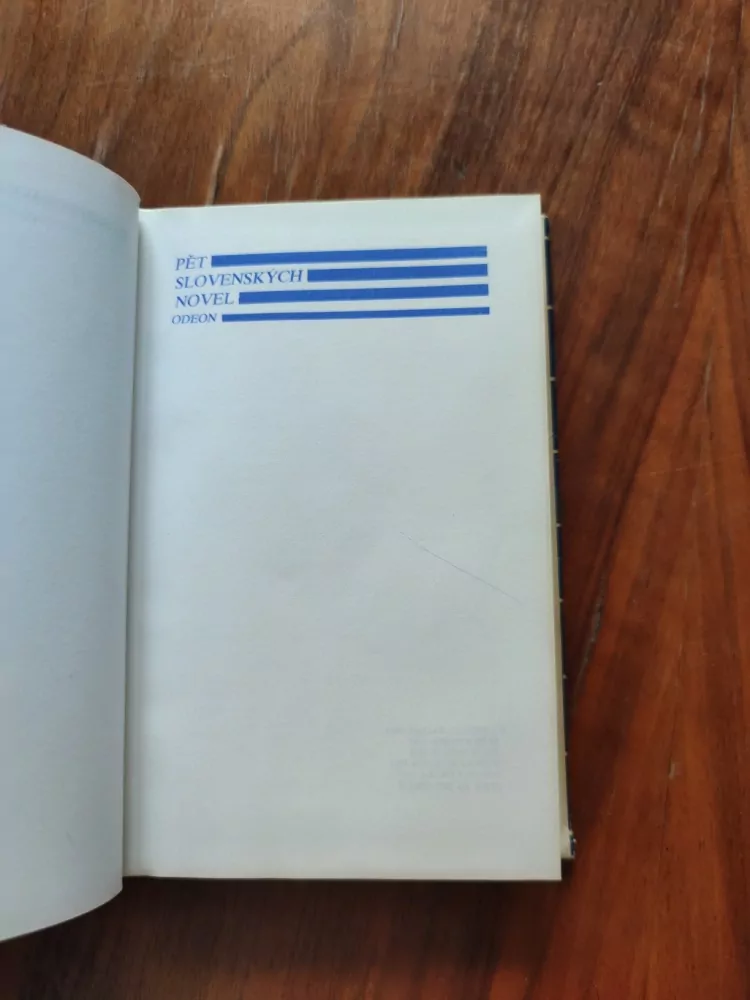 Vincent Šikula, Ladislav Ballek, Rudolf Sloboda, Dušan Dušek, Jozef Puškáš - Pět slovenských novel