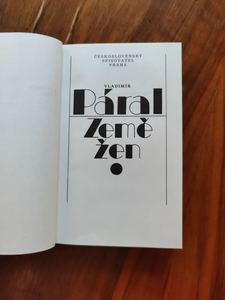 VLADIMÍR PÁRAL - Země žen