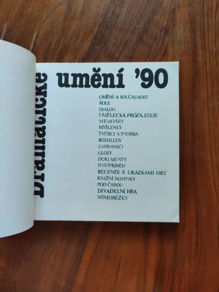 DRAMATICKÉ UMĚNÍ 90, sv. 2