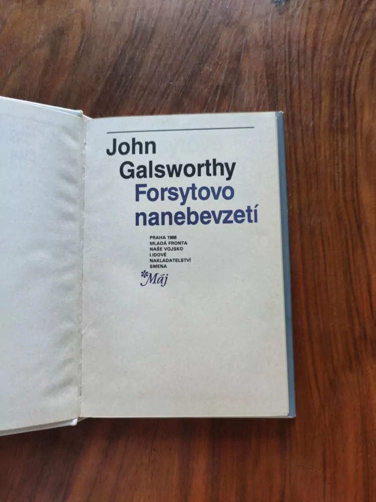 JOHN GLASWORTHY - Forsytovo nanebevzetí