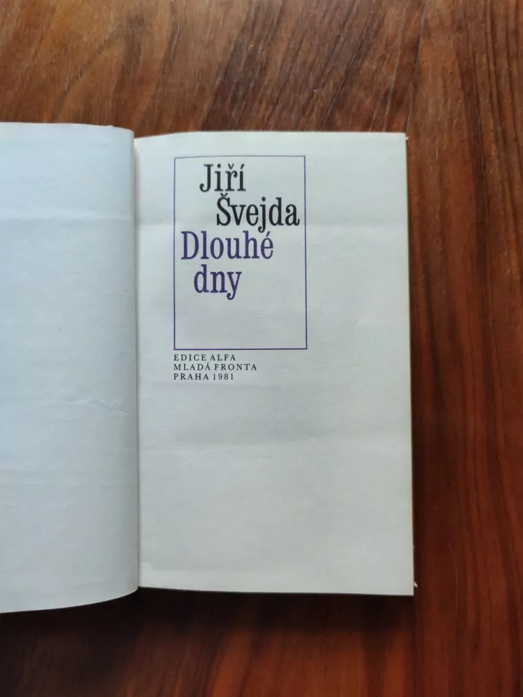 JIŘÍ ŠVEJDA - Dlouhé dny