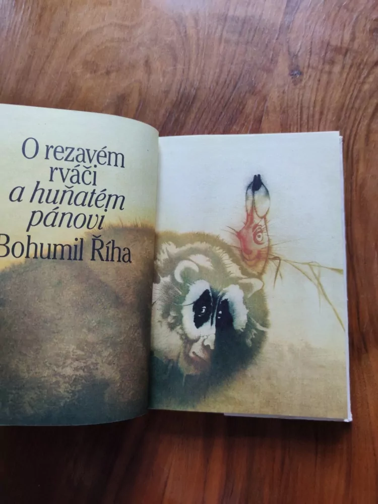 BOHUMIL ŘÍHA - O rezavém rváči a huňatém pánovi