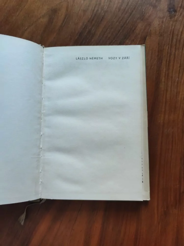 LÁSZLÓ NÉMETH - Vozy v září 