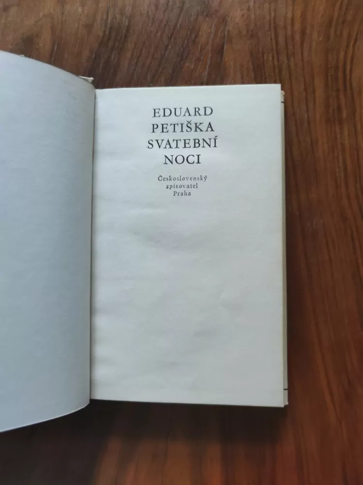 EDUARD PETIŠKA - Svatební noci