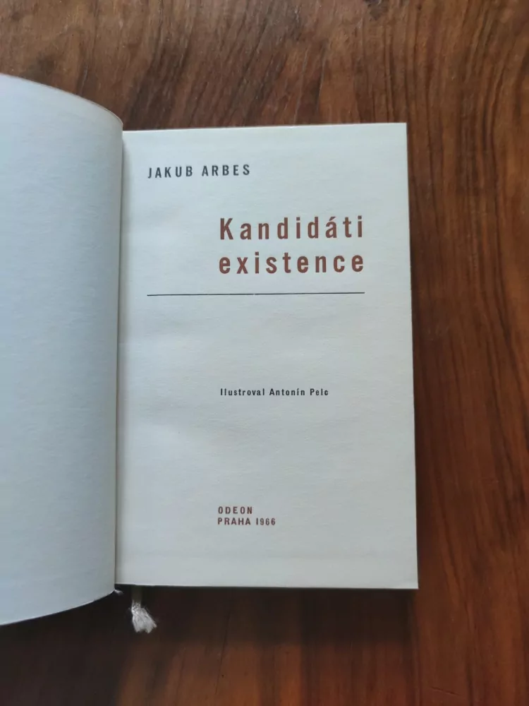 JAKUB ARBES  - Kandidáti existence
