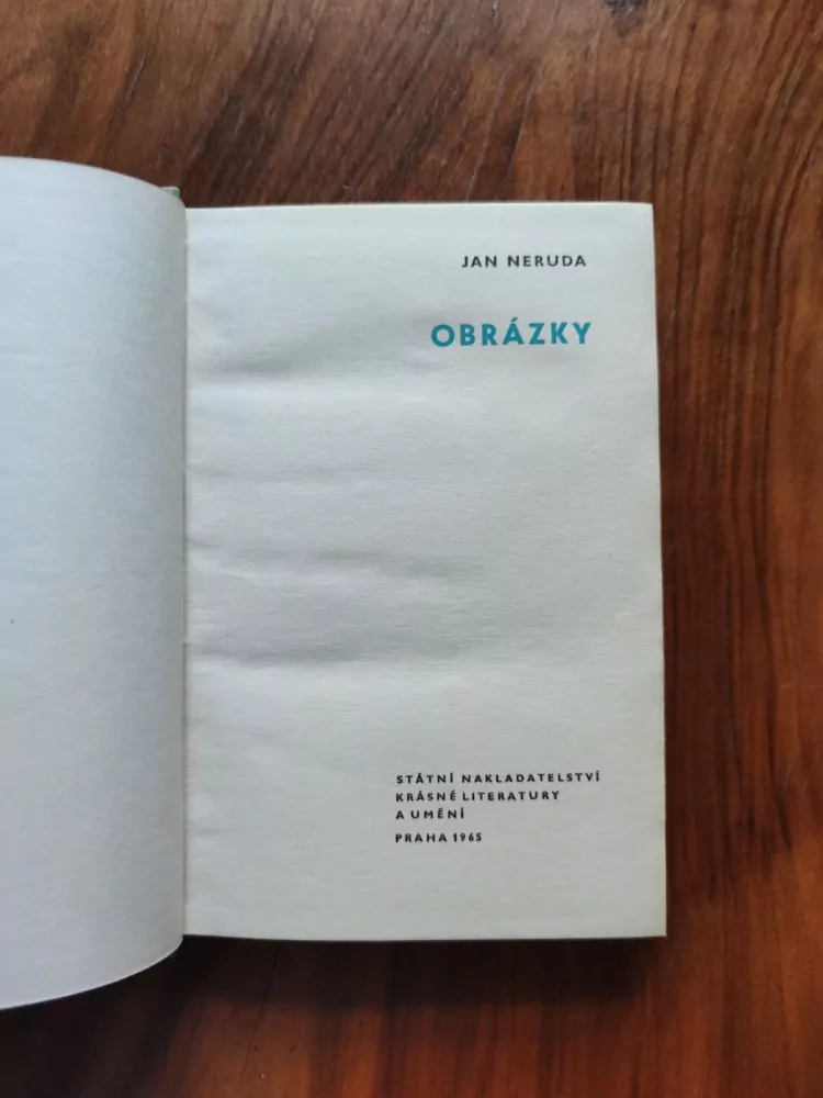 JAN NERUDA - Obrázky