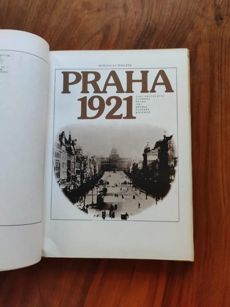 MIROSLAV HONZÍK - Praha 1921