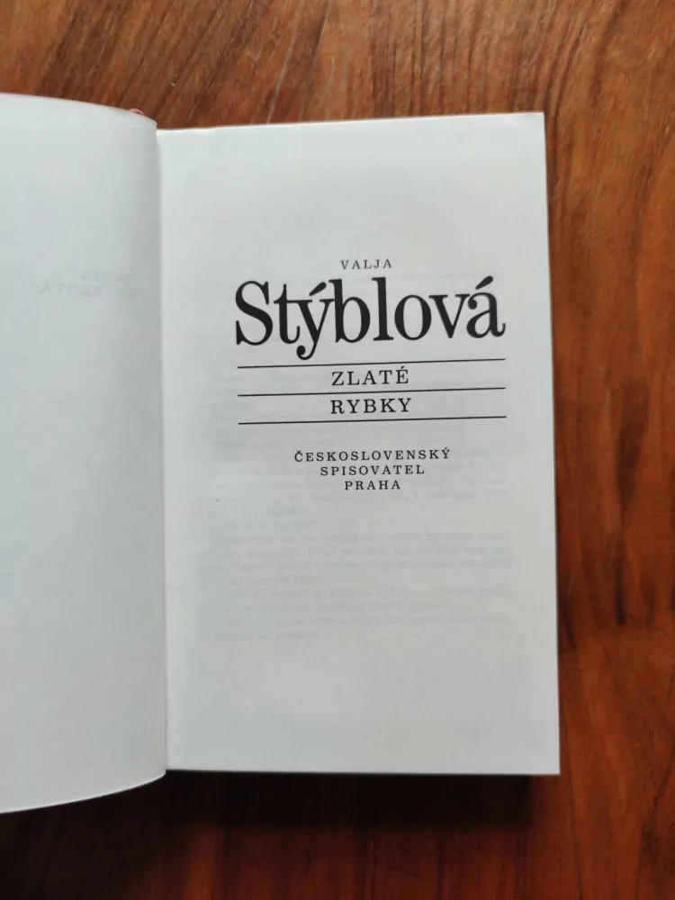 VALJA STÝBLOVÁ - Zlaté rybky