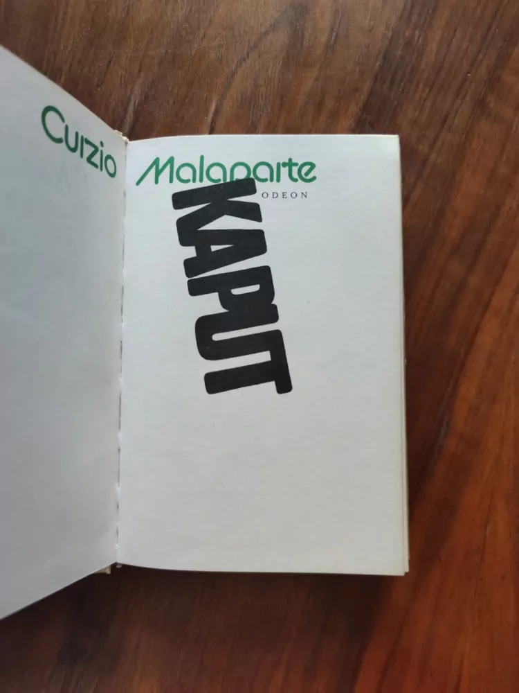 CURZIO MALAPAITE - Kaput