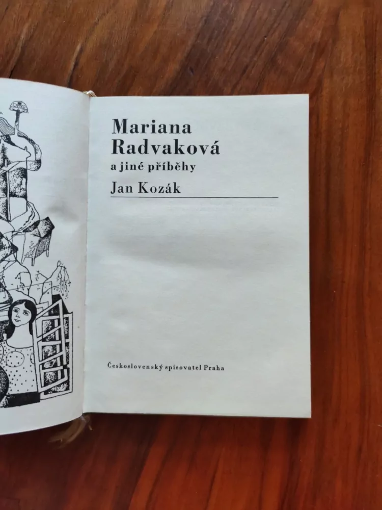 JAN KOZÁK - Mariana Radvaková a jiné příběhy