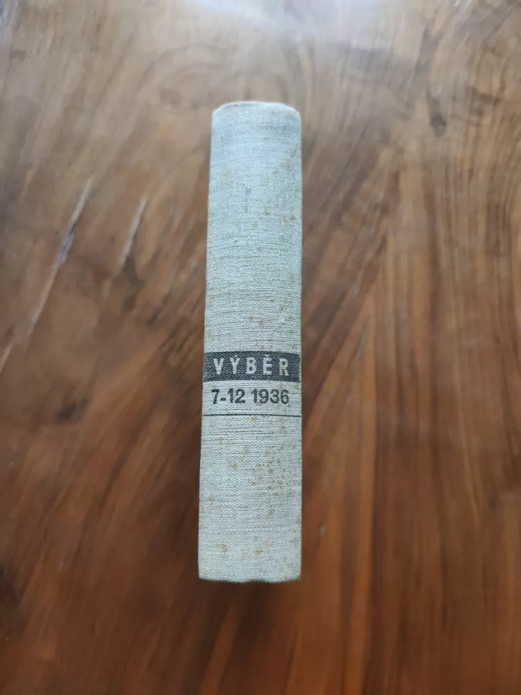 Výběr – nejzajímavější články současné doby rok 1936 (7. – 12.)
