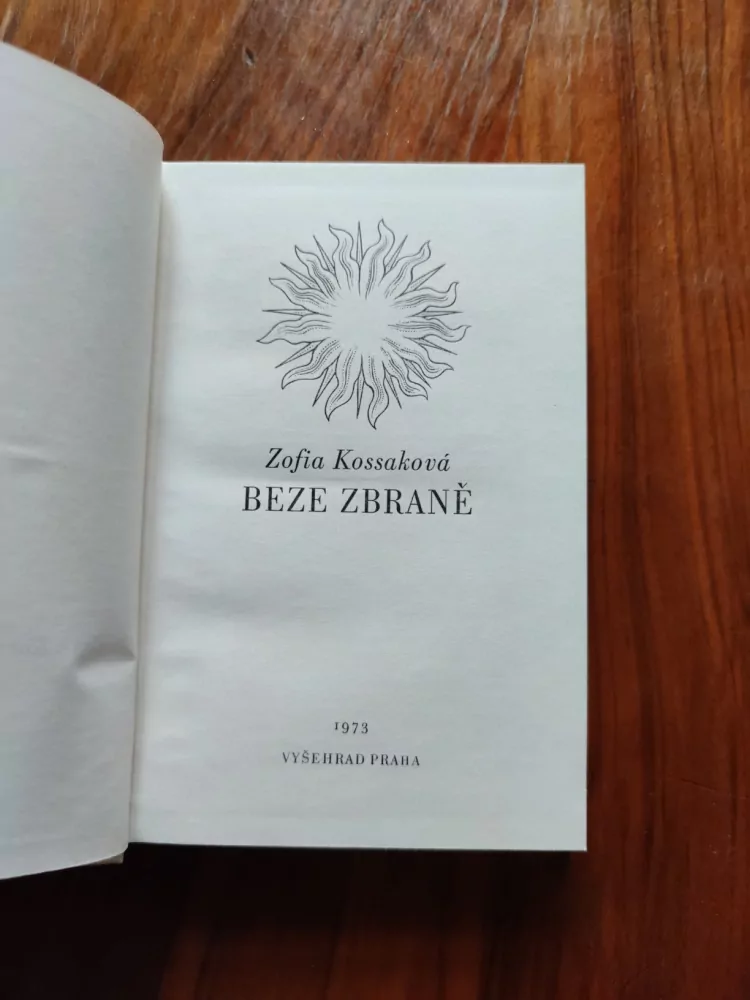 ZOFIA KOSSAK - Beze zbraně