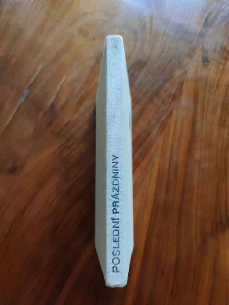 JARMILA ČERNÍKOVÁ - Poslední prázdniny