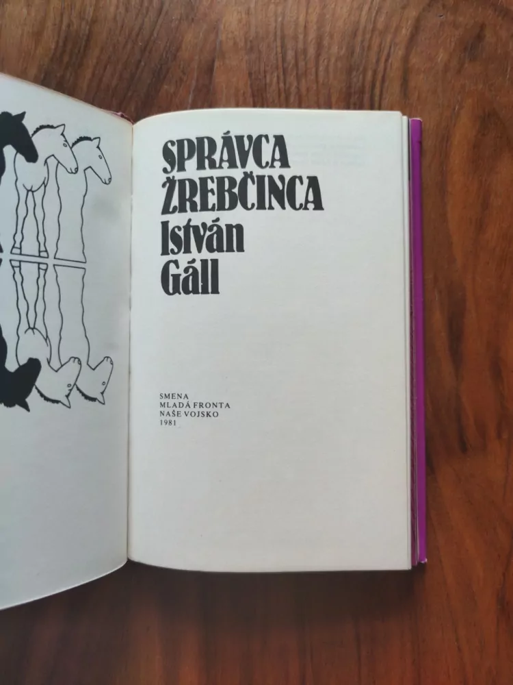 ISTVÁN GÁLL - Správca žrebčinca