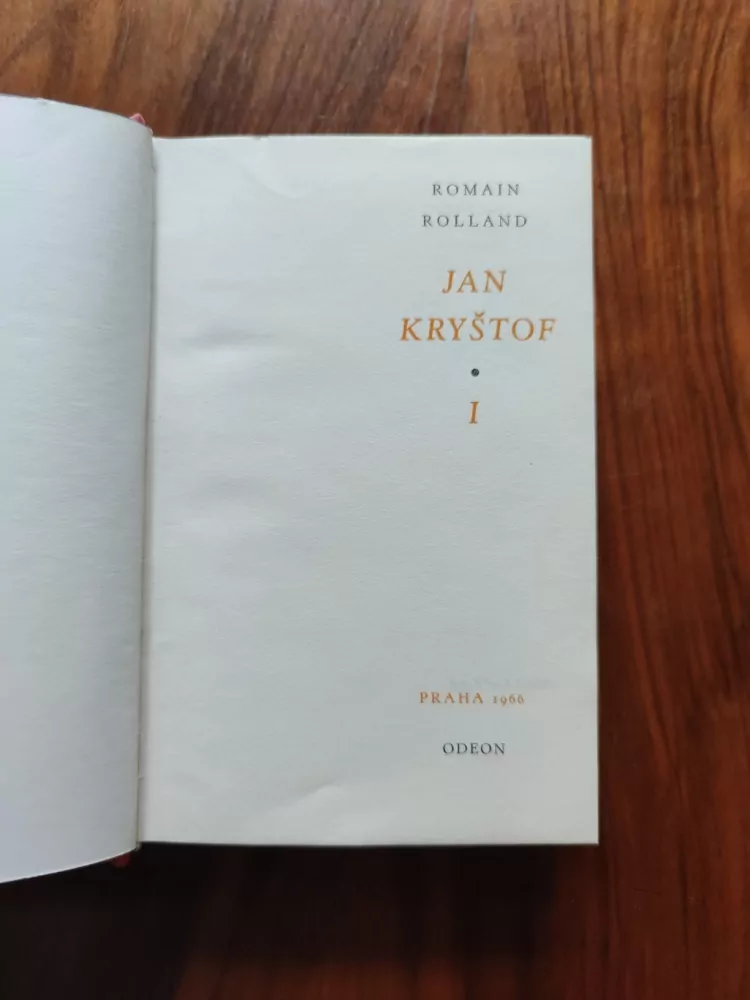 ROMAIN ROLLAND - Jan Kryštof I.