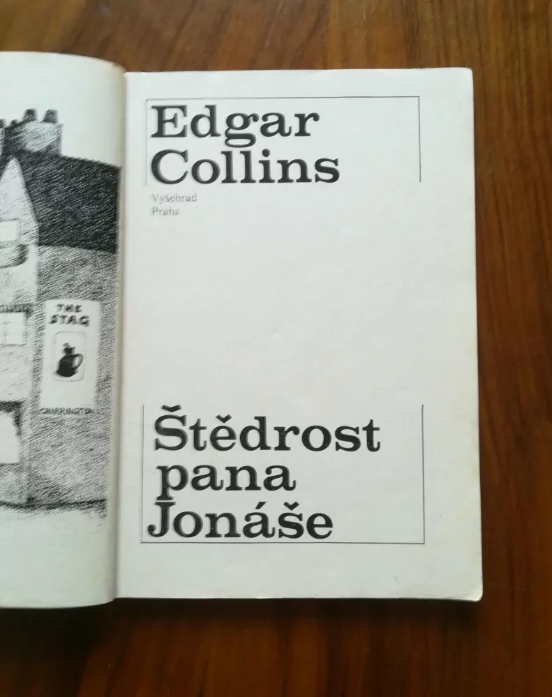 EDGAR COLLINS - Štědrost pana Jonáše
