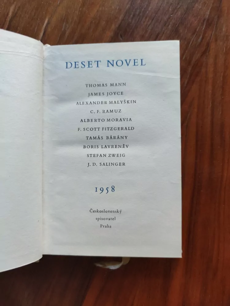 DESET NOVEL 1958