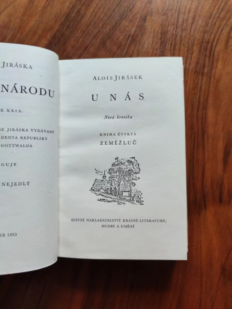 ALOIS JIRÁSEK - U nás - IV. Díl - ZEMĚŽLUČ