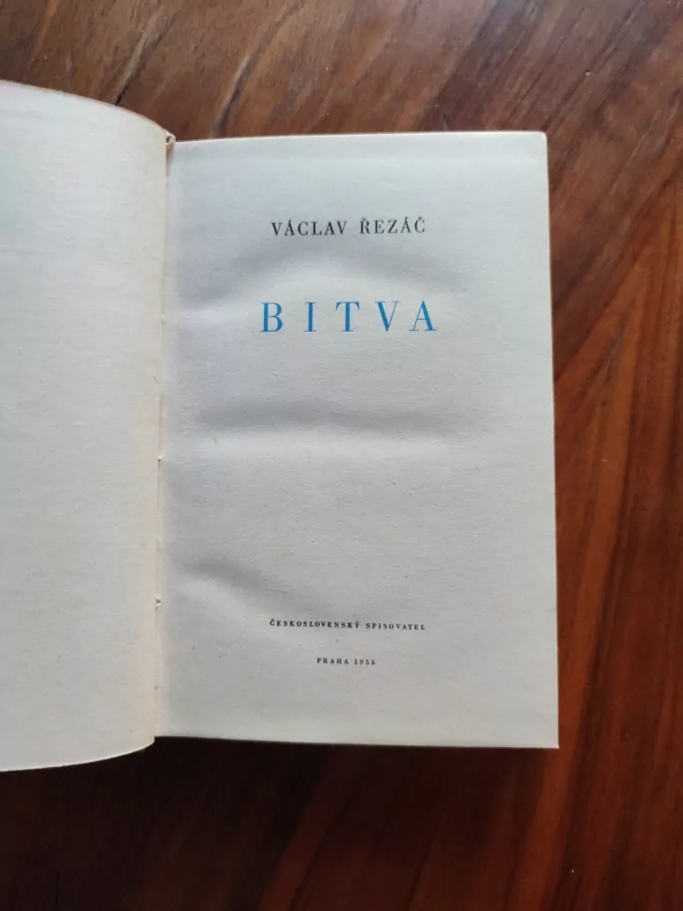 VÁCLAV ŘEZÁČ - Bitva
