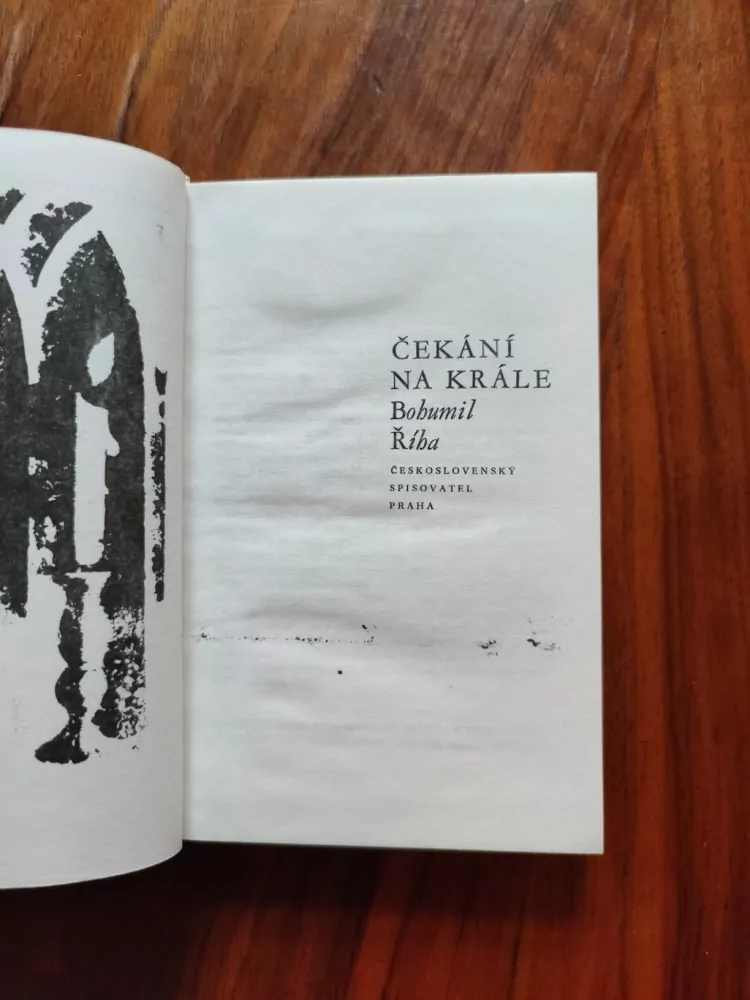 BOHUMIL ŘÍHA - Čekání na krále