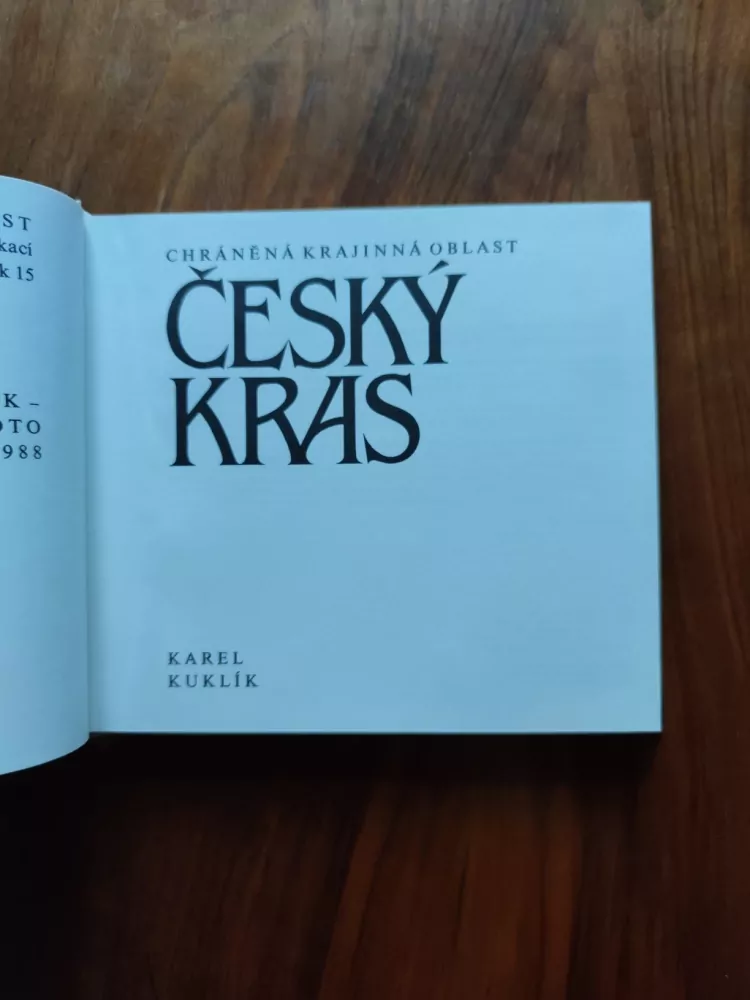 KAREL KUKLÍK - Český kras