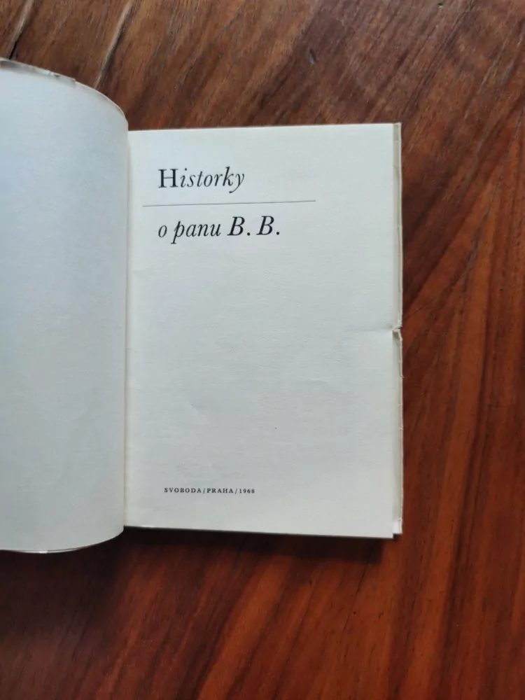BERTOLT BRECHT - Historky o panu B. B.