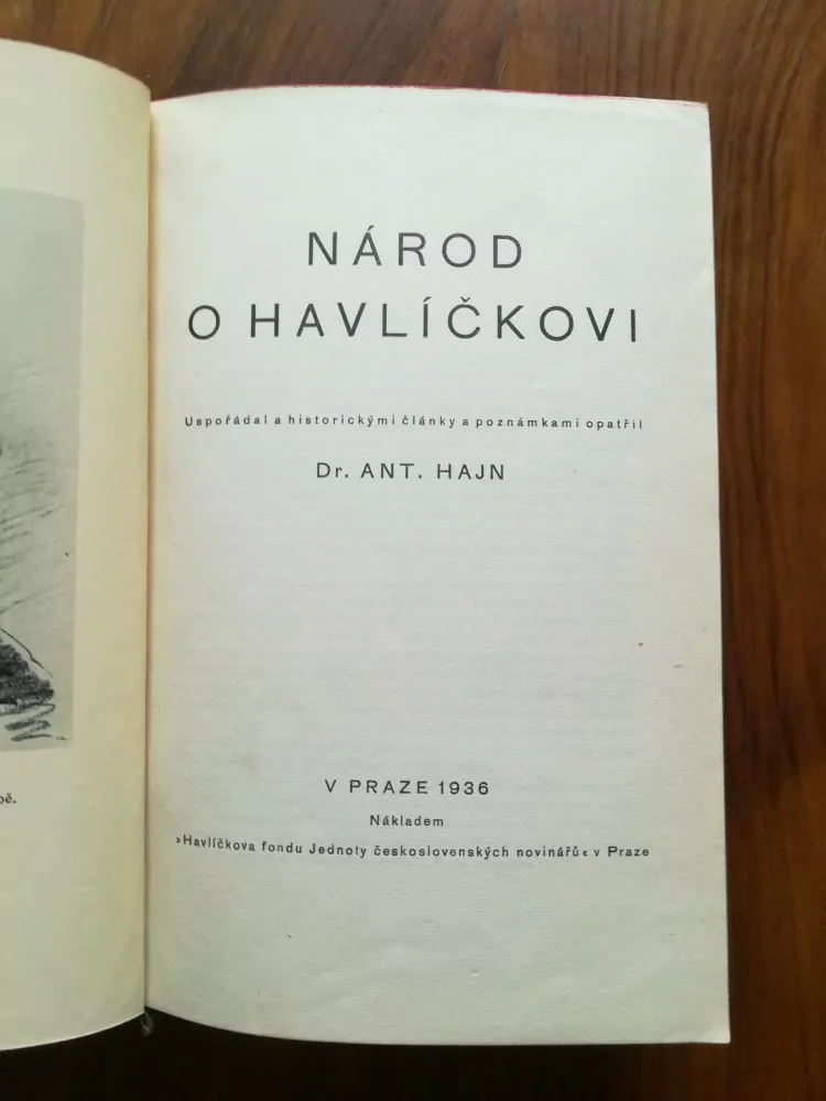 ANTONÍN HAJN - Národ o Havlíčkovi