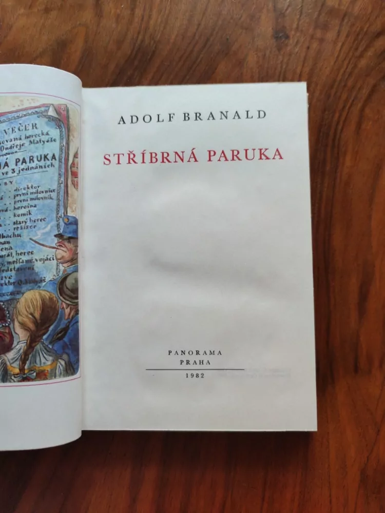 ADOLF BRANALD - Stříbrná paruka