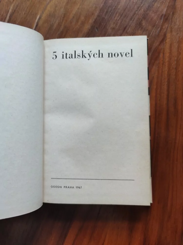 ALBERTO MORAVIA A JINÍ - 5 italských novel