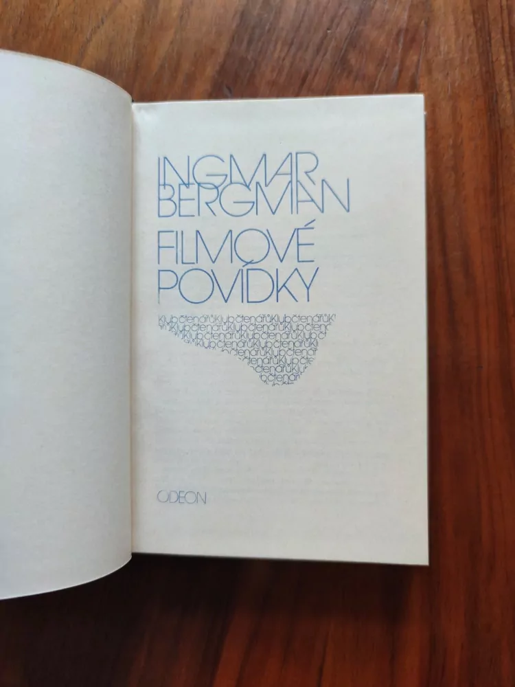 INGMAR BERGMAN - Filmové povídky