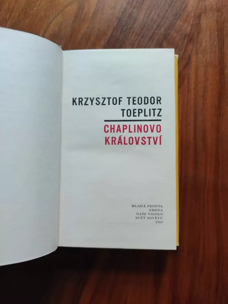 KRZYSZTOF TEODOR TOEPLITZ - Chaplinovo království