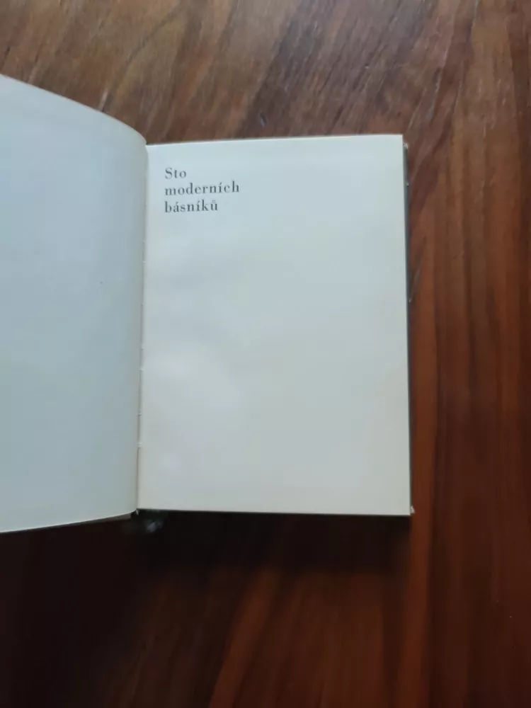STO MODERNÍCH BÁSNÍKŮ