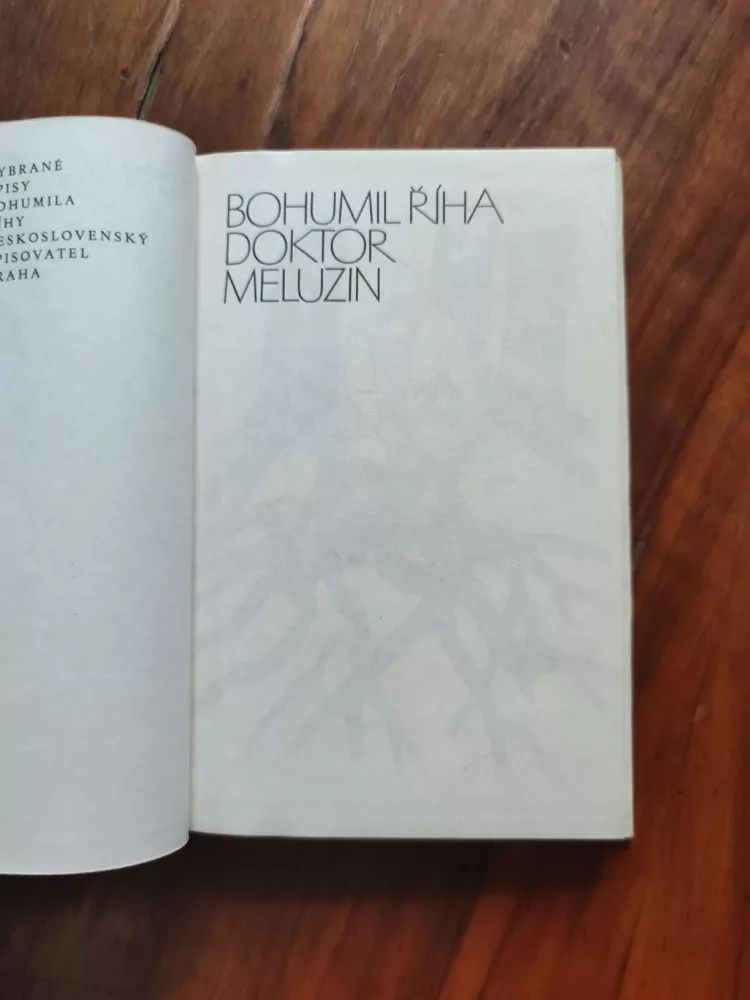 BOHUMIL ŘÍHA - Doktor Meluzin